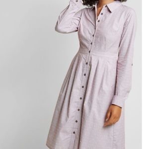 Oxford Shirt Dress - perfect for fall!
